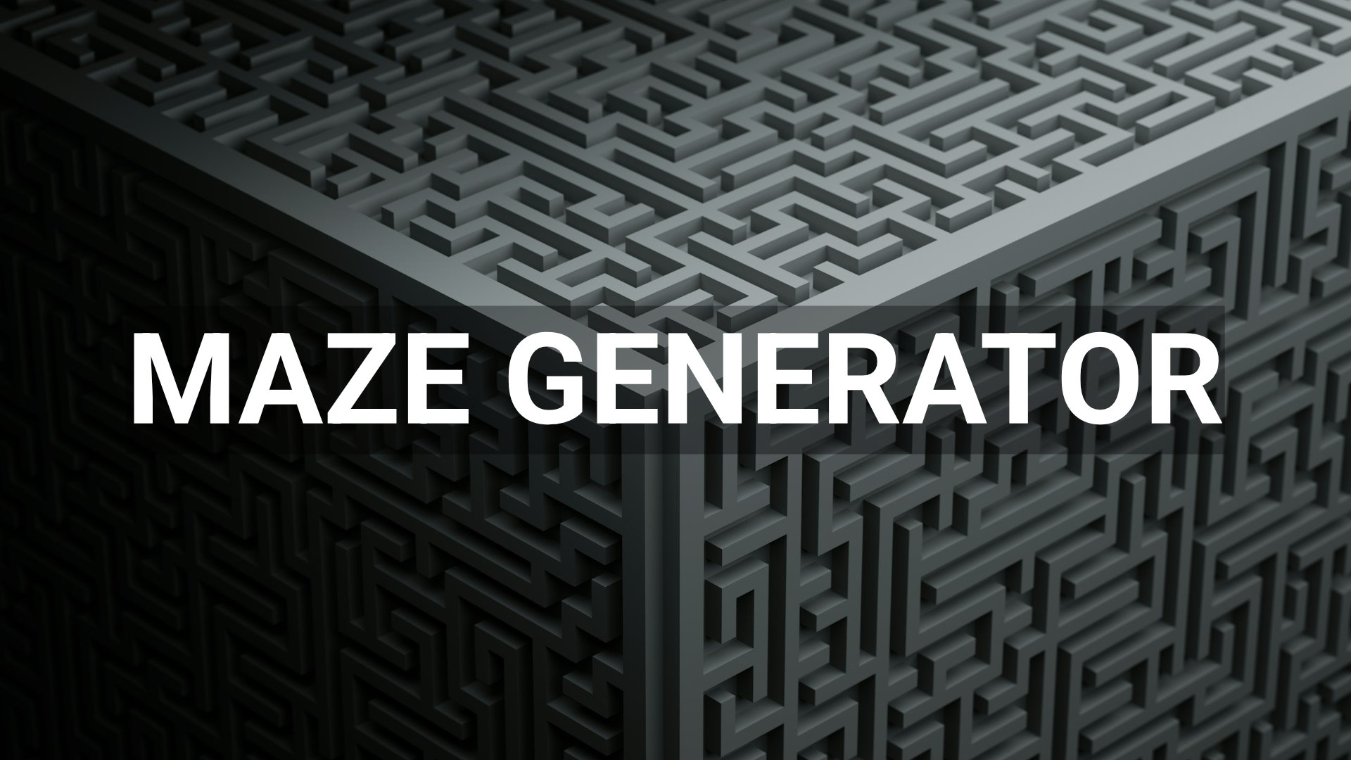 Maze Generator - Blog Image